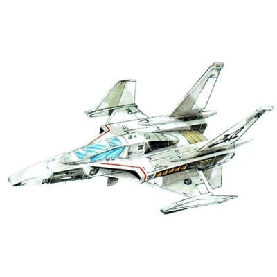 FF-6 TIN Cod — Mass Production Short-range atmospheric Aircraft (Mobile Suit Zeta Gundam: A New Translation - Heirs to the Stars)