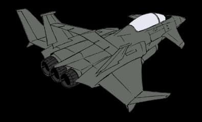Flyarrow — Fighter Aircraft (Mobile Suit Gundam: Rust Horizon)