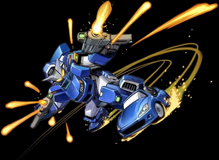 Full Accel Gundam — Unmanned Mobile Suit (Fusion Clashes: Gundam Battle-Rave)