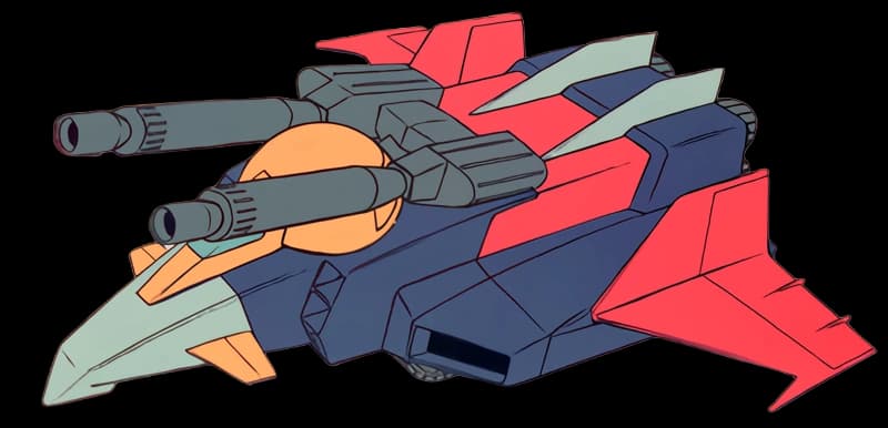 G-Fighter — Prototype Core Block System Support Fighter (Tony Takezaki presents GUNDAM manga)