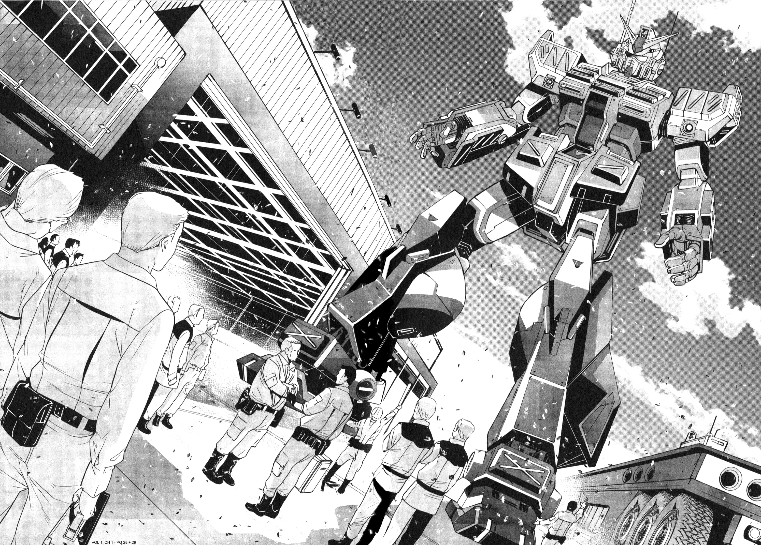 G-IV — Prototype Mobile Suit (Mobile Suit Gundam 0080: War in the Pocket (Hiroyuki Tamakoshi Manga))