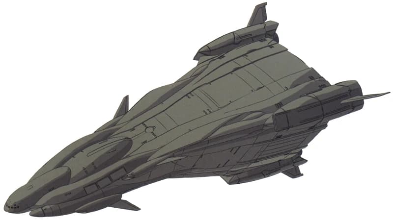 Garencieres — Freighter Transport Ship (Mobile Suit Gundam Narrative (Novel))