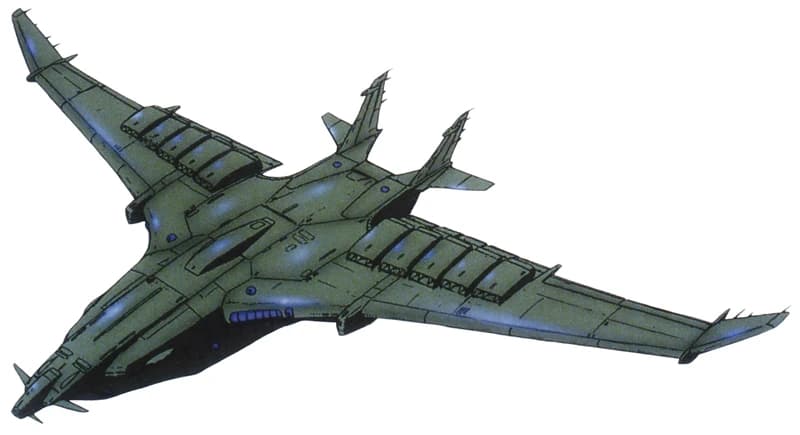 Garuda-class — Large Atmospheric Transport Ship (Mobile Suit Gundam Char's Return)