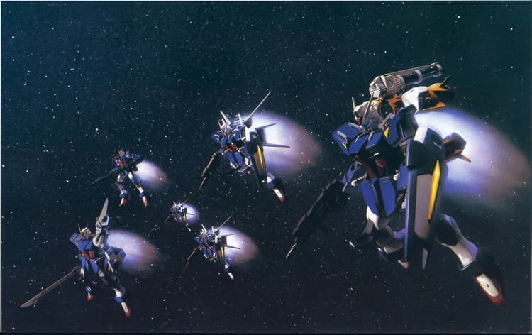 GAT-01A1+AQM/E-X01 Aile Dagger — Mass Production High Mobility Mobile Suit (Mobile Suit Gundam SEED MSV)