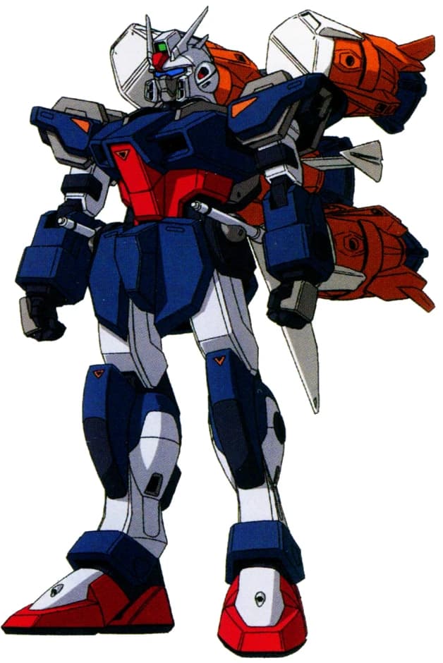 GAT-01A1+AQM/E-X04 Gunbarrel Dagger — Custom Multi-Vector Assault Mobile Suit (Mobile Suit Gundam SEED Astray B)