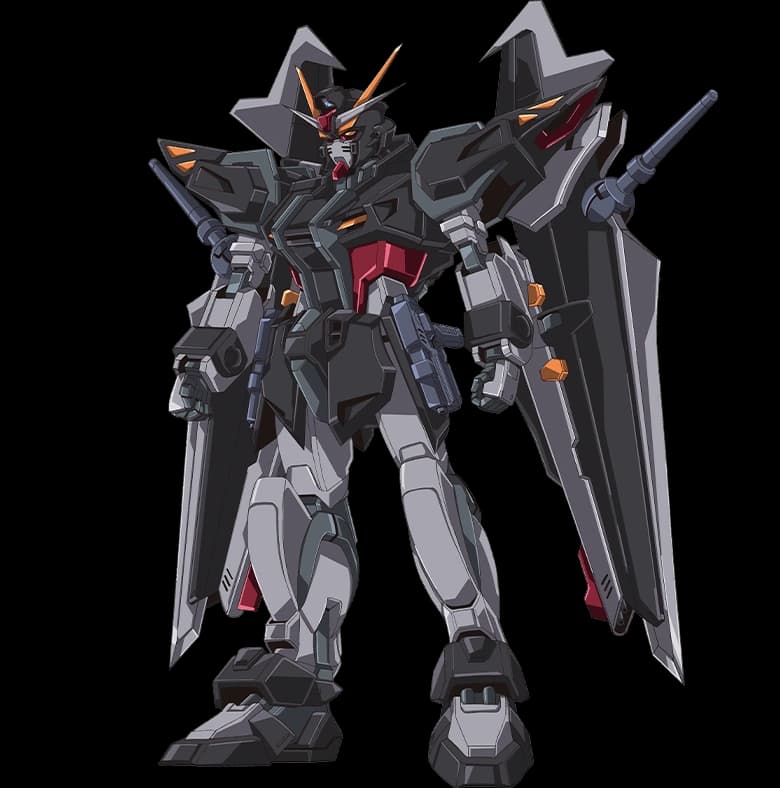 GAT-X105E Strike Noir Gundam — Limited Production Close Quarters Combat Mobile Suit (Cosmic Era)
