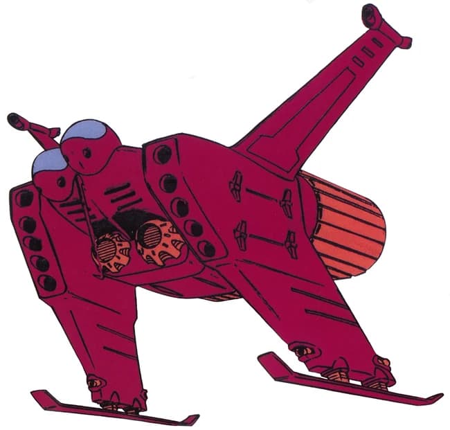 Gattle — Mass Production Fighter-Bomber Space Vehicle (Mobile Suit Gundam novelization)