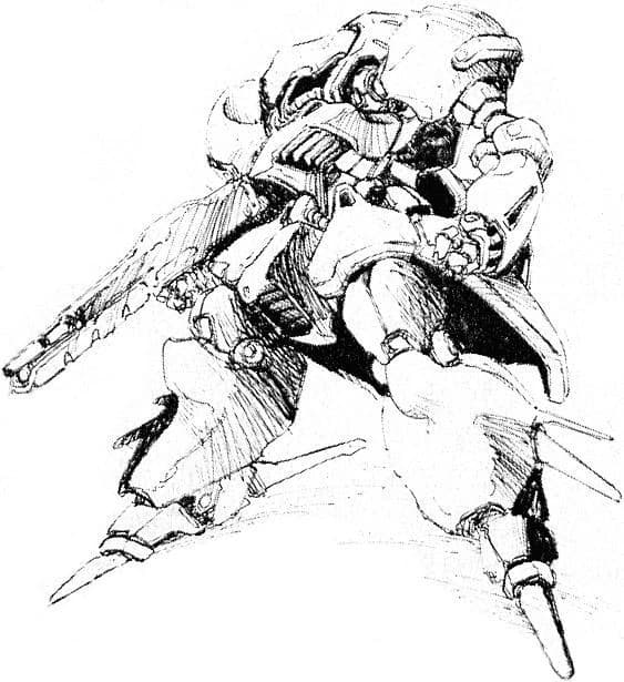 Gaza — Mobile Suit (Tyrant Sword of Neofalia)