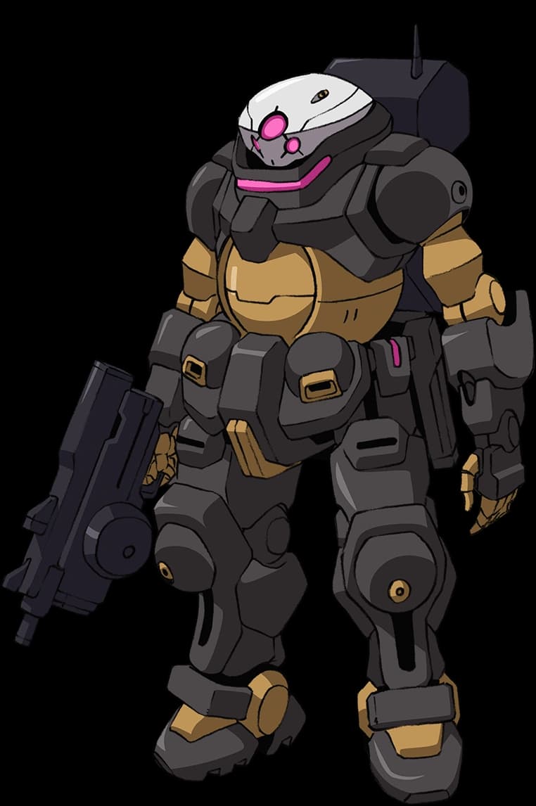 GH-001 Grimoire — Mass Production General-Purpose Mobile Suit (Regild Century)