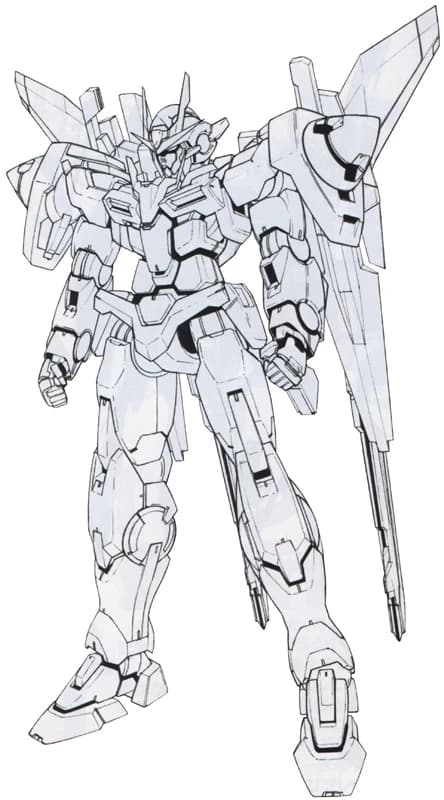 GN-0000/XN XN 00 Gundam — Twin Drive System-equipped Close Quarters Combat Mobile Suit (Mobile Suit Gundam 00V)