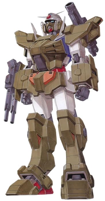 GN-000FA Full Armor 0 Gundam — Equipment Enhanced Mobile Suit (Mobile Suit Gundam 00V)