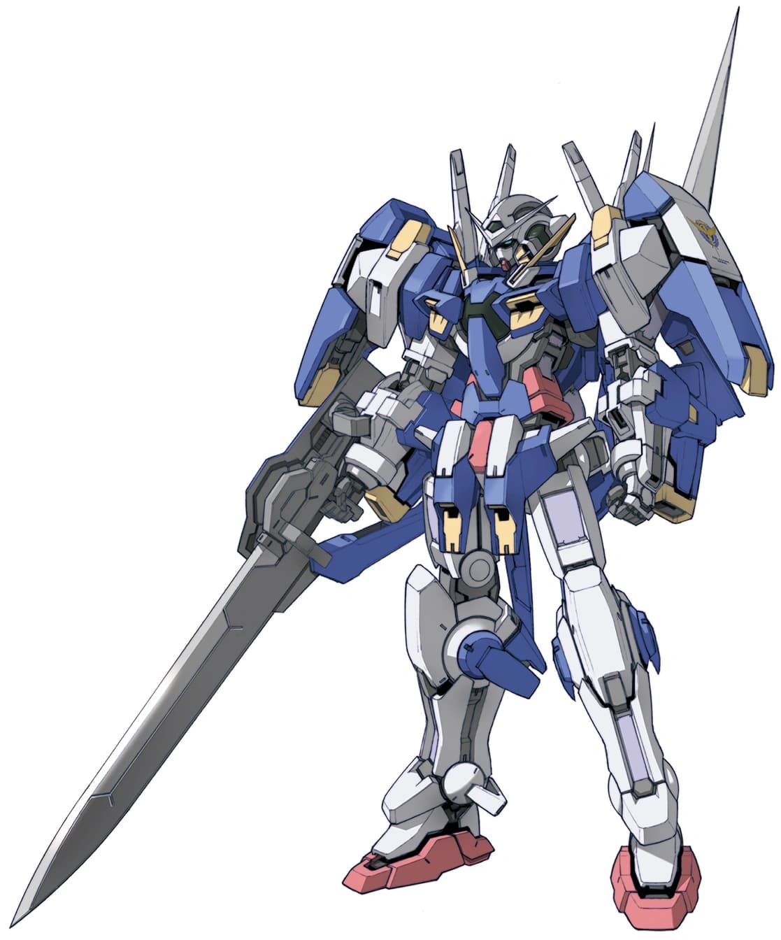 GN-001/hs-A01 Gundam Avalanche Exia — High Mobility Mobile Suit (Anno Domini)