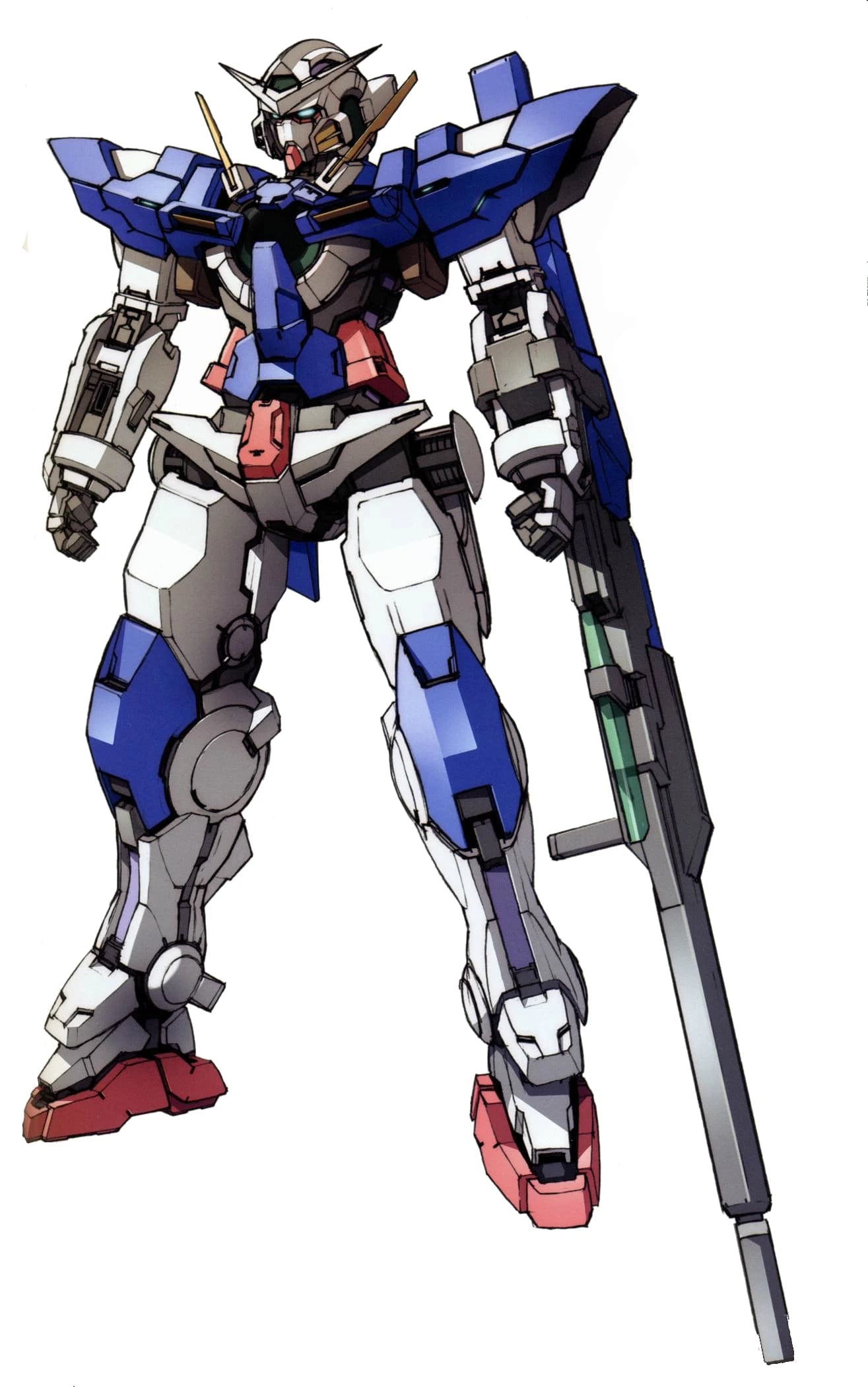 GN-001REIII Gundam Exia Repair III — Long-Range/Close Quarters Combat Mobile Suit (Gundam Exia)