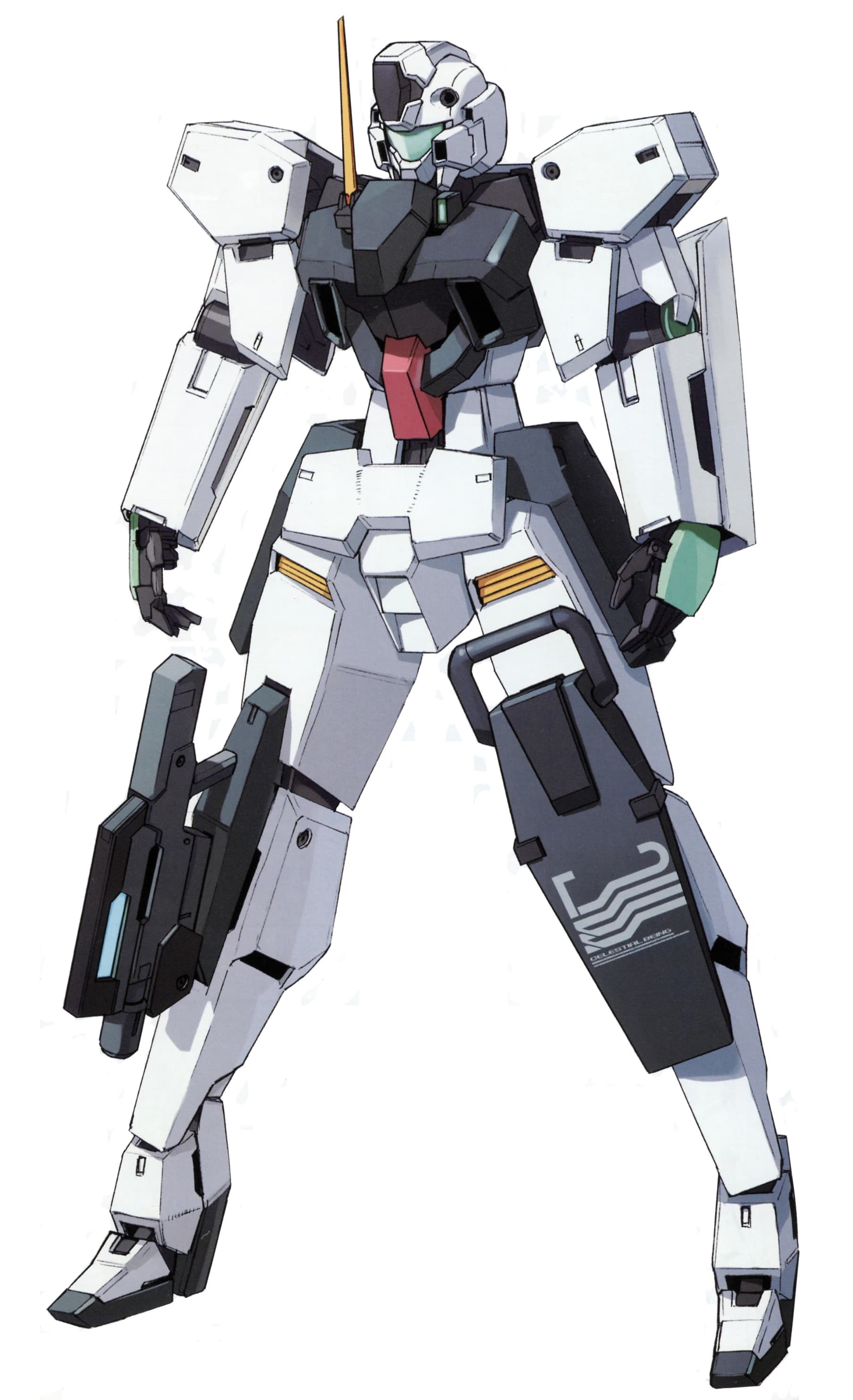 GN-00902 SEM — Unmanned Trial System-use Support Mobile Suit (Mobile Suit Gundam 00V)