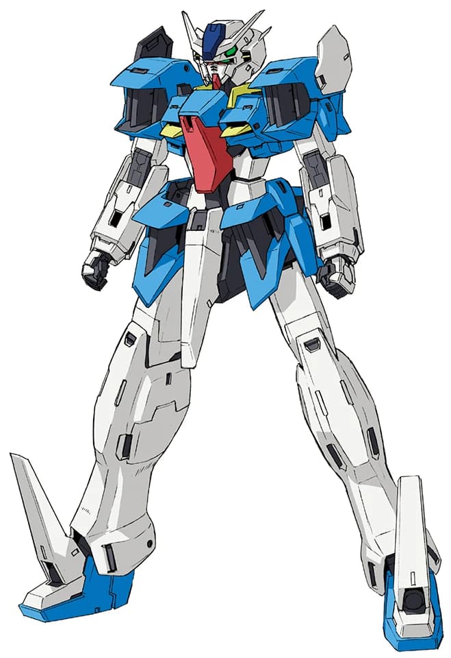 GN-XXX Gundam Rasiel — Reconnaissance Mobile Suit (Mobile Suit Gundam 00I)
