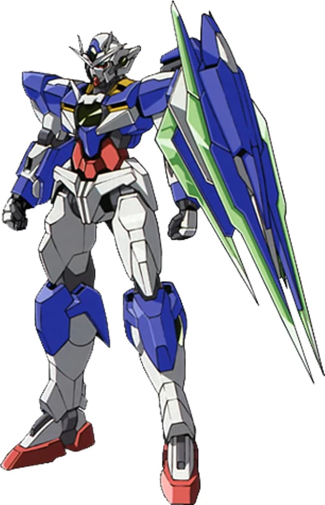 GNT-0000 00 Qan[T] — Innovator-use Twin Drive System-equipped Mobile Suit (Anno Domini)