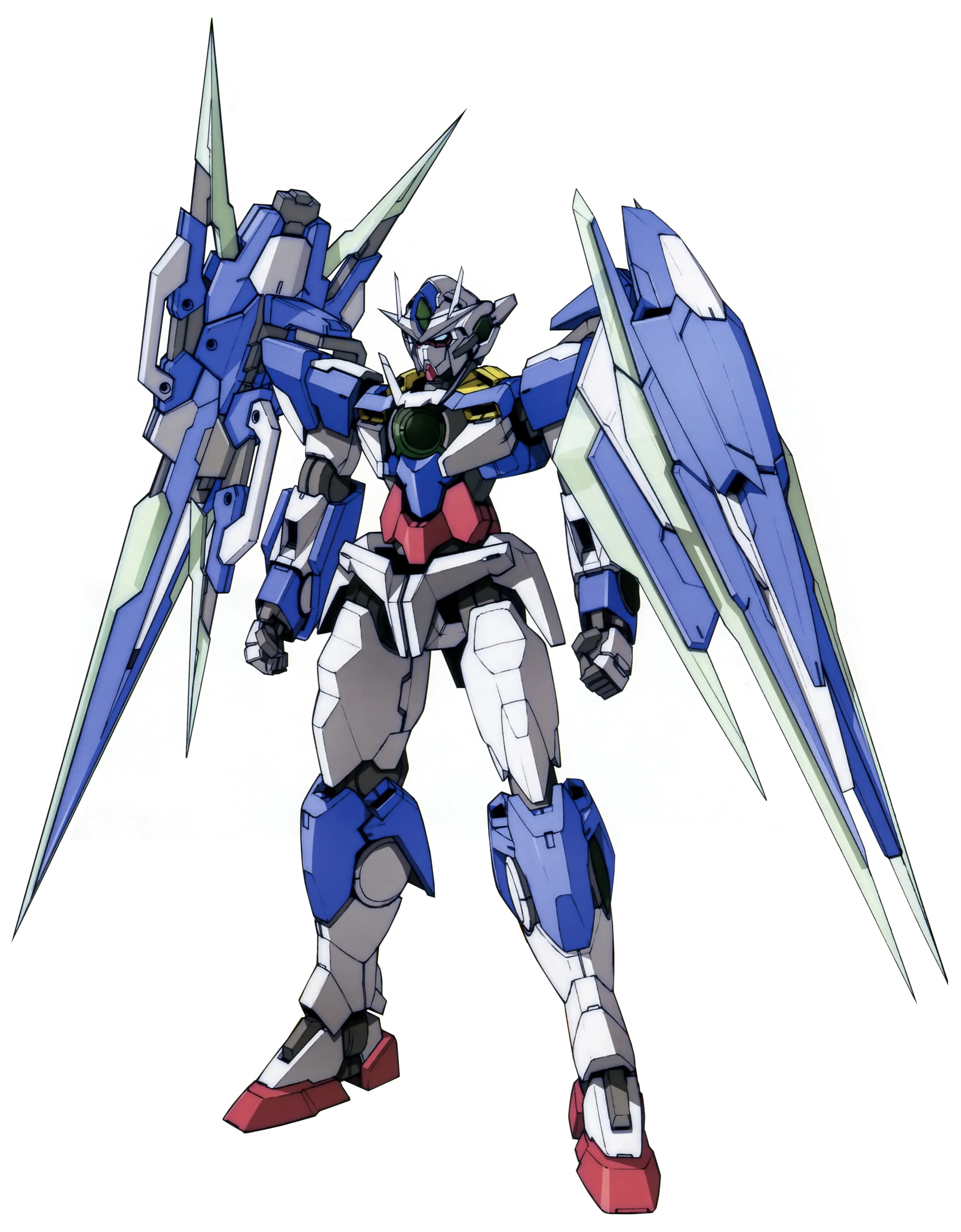 GNT-0000/FS 00 Qan[T] Full Saber — Innovator-use Twin Drive System-equipped Mobile Suit (Anno Domini)