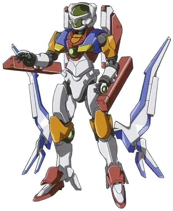 GNW-100A Sakibure — Mass Production Mobile Worker (Mobile Suit Gundam 00I 2314)