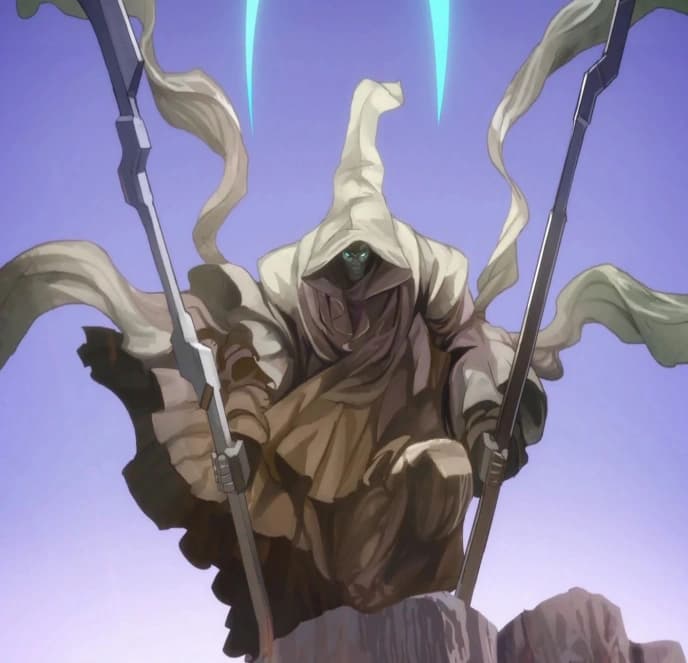 Gundam Warlock — Prototype Mobile Suit (New Mobile Report Gundam Wing: Frozen Teardrop)