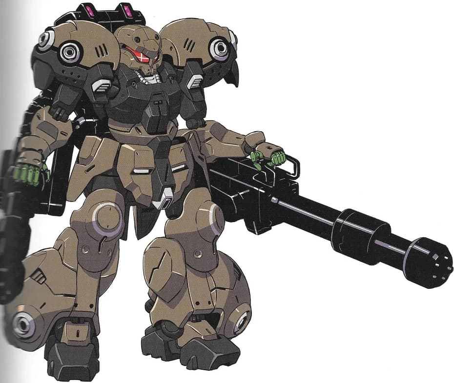 Hi-Mobility Jahannam — Mass Production General-Purpose Ground Mobile Suit (G-Laboratory)