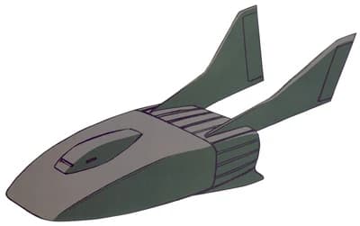 Komusai — Mass Production Space Transport Ship (Mobile Suit Gundam I)