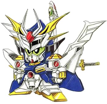 Kouki Gundam — Custom Transformable Close Quarters Combat Mobile Suit (SD Gundam)