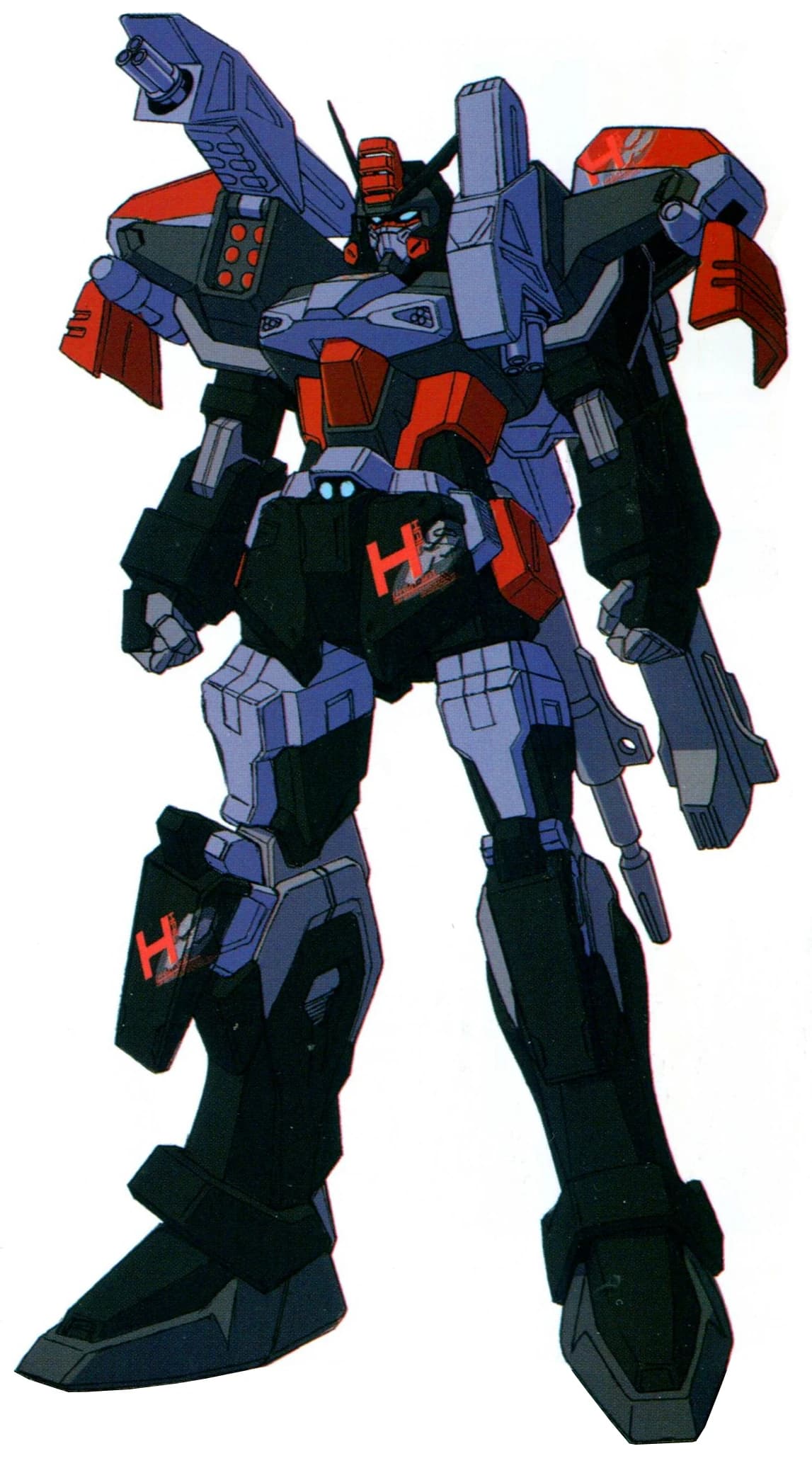 LH-GAT-X103 Hail Buster Gundam — Prototype Stealth Artillery Mobile Suit (Mobile Suit Gundam SEED VS Astray)