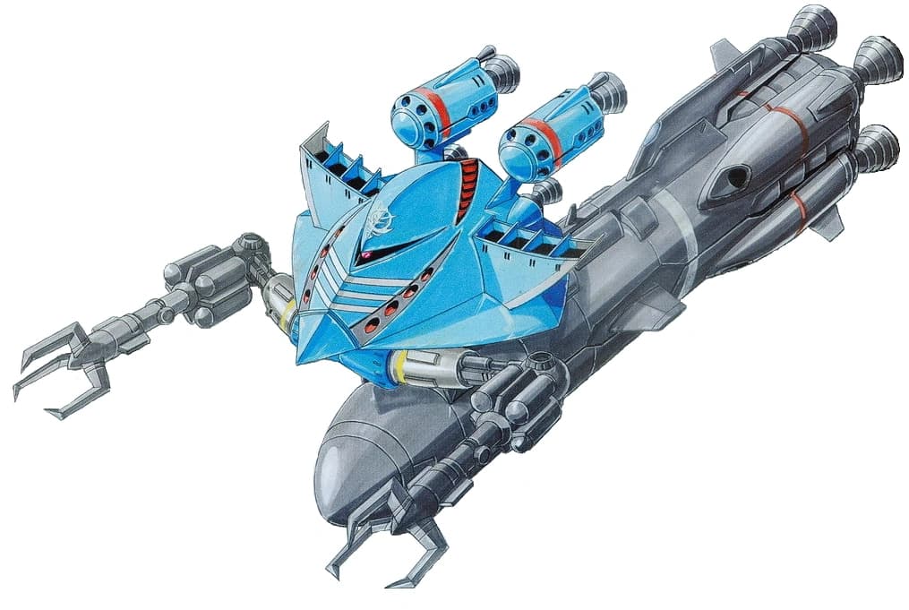 MA-05R Big Ruf — Prototype Assault Space Mobile Armor (Mobile Suit Gundam Unicorn episode EX2: Return of the Lion)