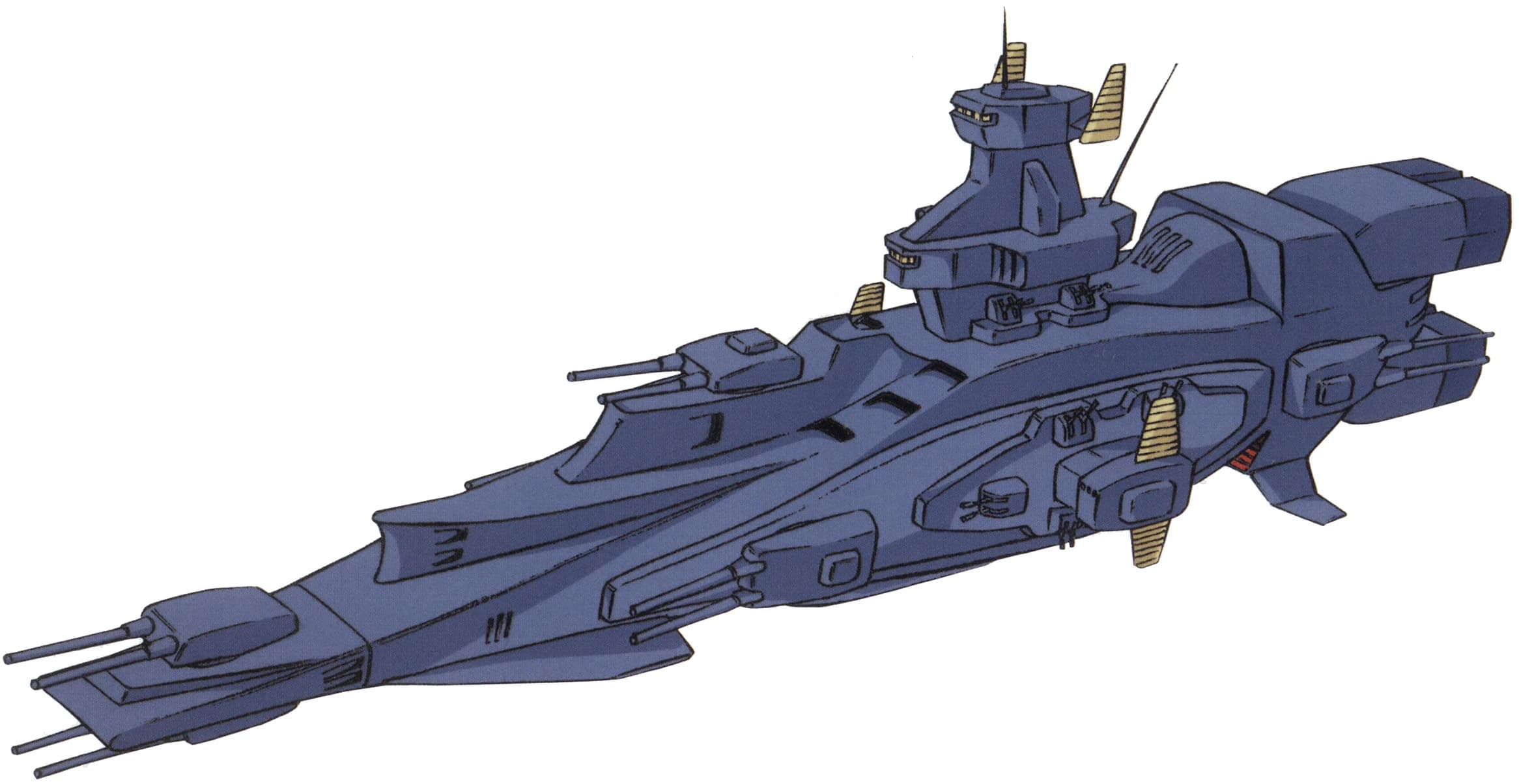 Magellan-class — Mass Production Space Battleship (Magical Ensign Blaster Mari)
