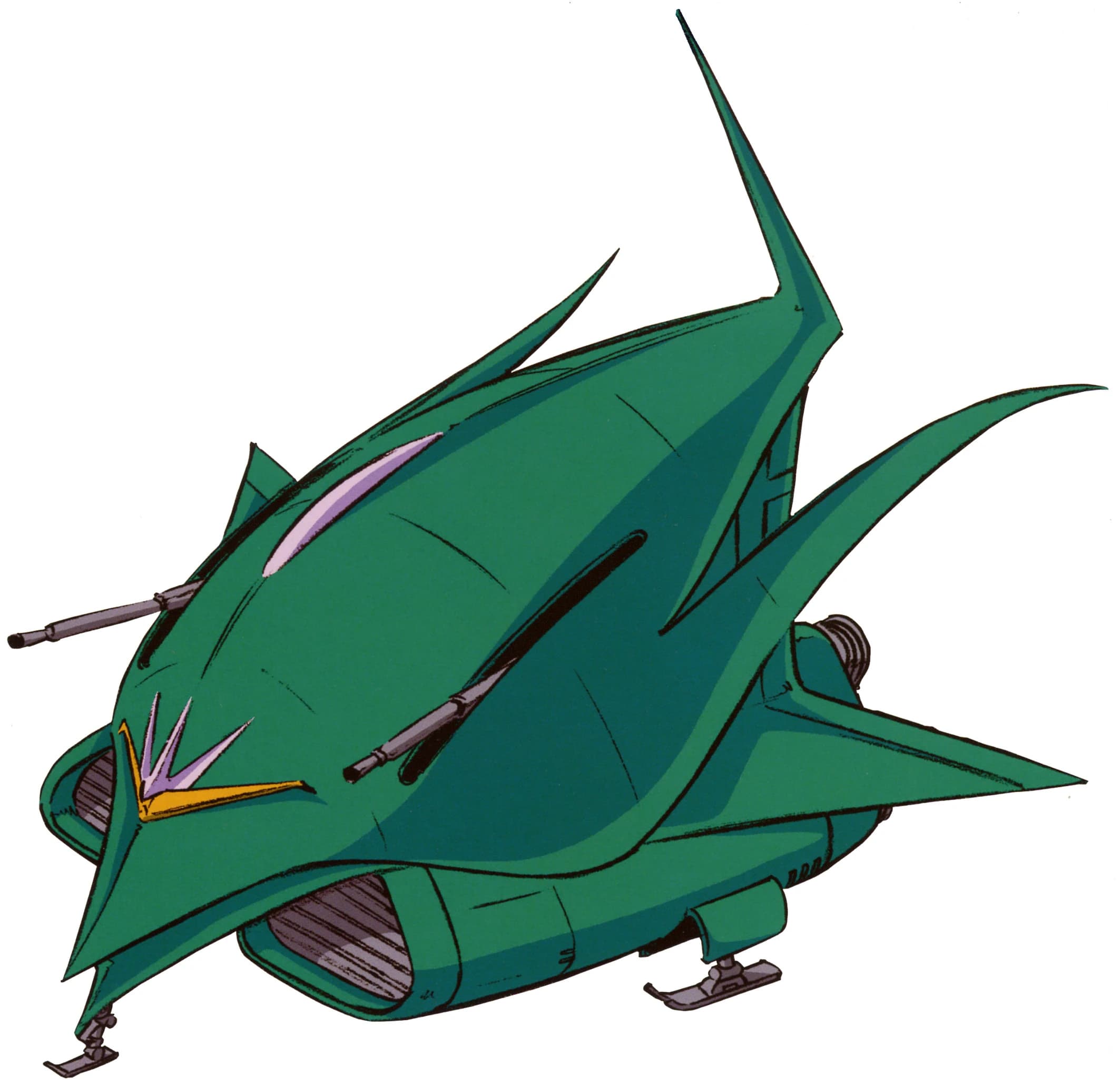 MAN-08 Elmeth — Prototype Newtype-use Space Mobile Armor (Magical Ensign Blaster Mari)