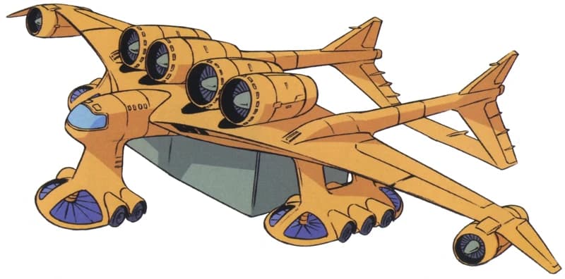 Medea — Aerial Transport Vehicle (Gundam Build Divers Break)