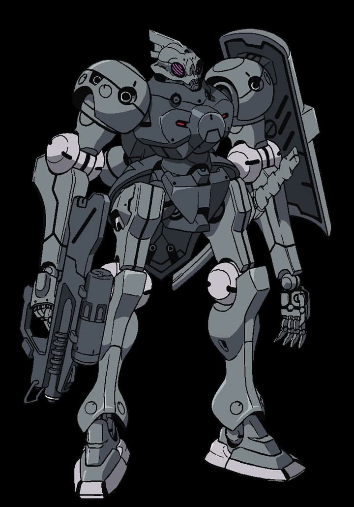 Moran — Mass Production General-Purpose Space Mobile Suit (Gundam Reconguista in G (manga))