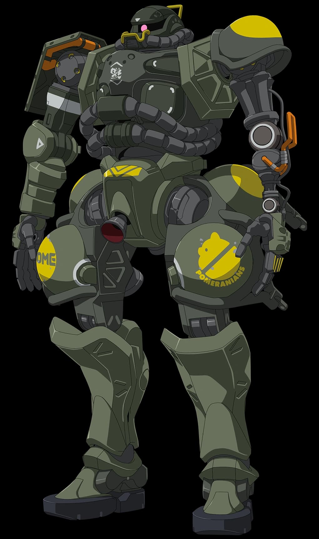 MS-06 Pomeranians' Zaku — Custom General-Purpose Mobile Suit (Mobile Suit Gundam GQuuuuuuX -Beginning-)