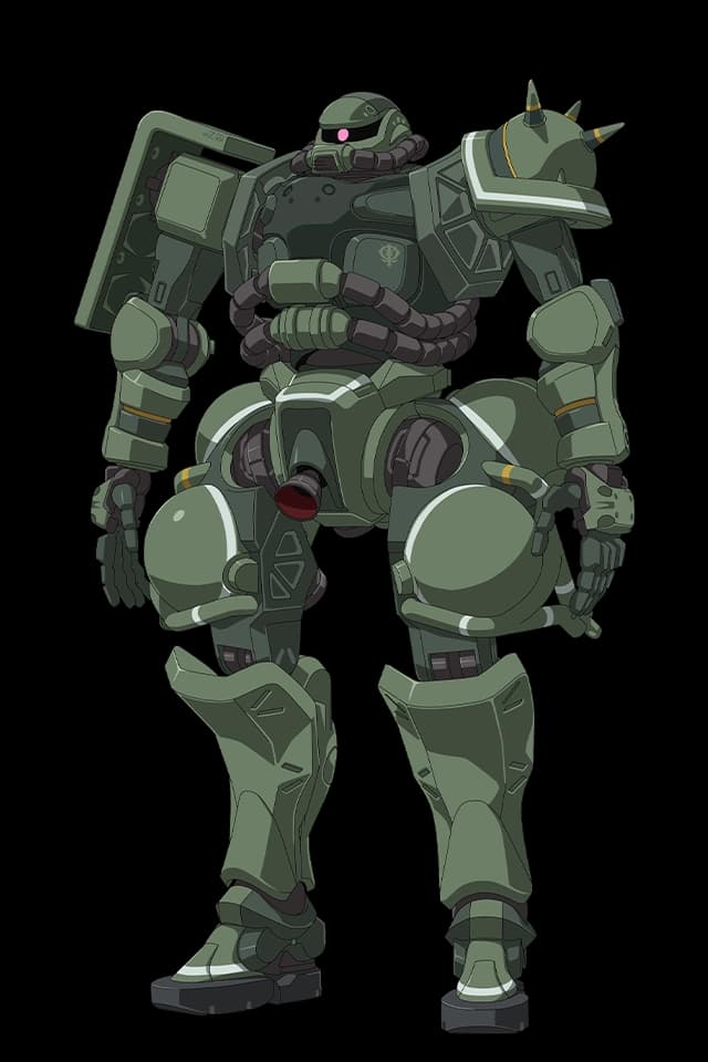 MS-06 Zaku — Mass Production General-Purpose Mobile Suit (Mobile Suit Gundam GQuuuuuuX -Beginning-)