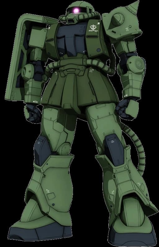 MS-06C Zaku II — Mass Production General-Purpose Space Mobile Suit (Mobile Suit Gundam: The Origin)