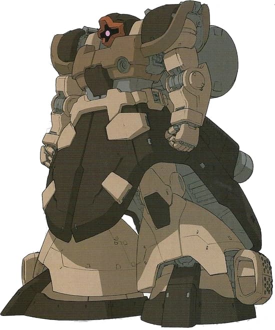 MS-09F/Br Dom Barrage — Heavy Assault Mobile Suit (Mobile Suit Gundam: The Blazing Shadow)