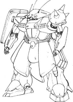 MS-108 Marasai-G — Assault Ground Mobile Suit (Mobile Suit Gundam: Advanced Operation)