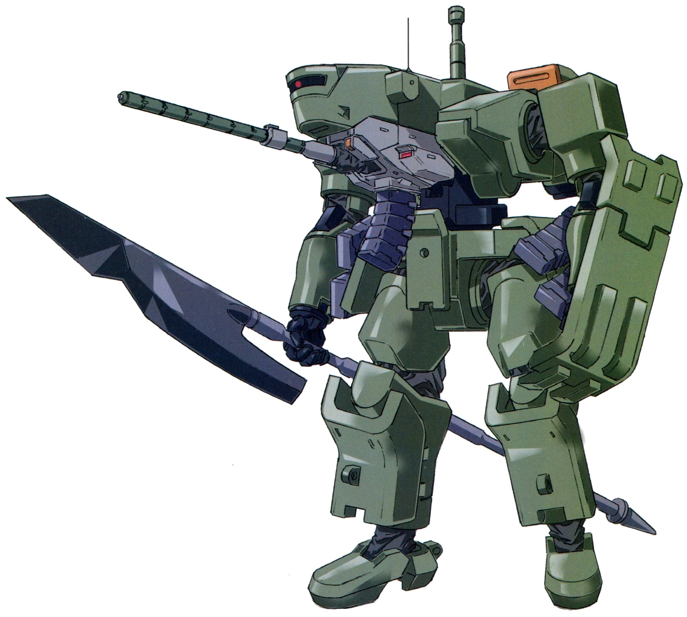MSJ-04 Fanton — Mass Production General-Purpose Ground Mobile Suit (Gundam Build Divers Prologue)