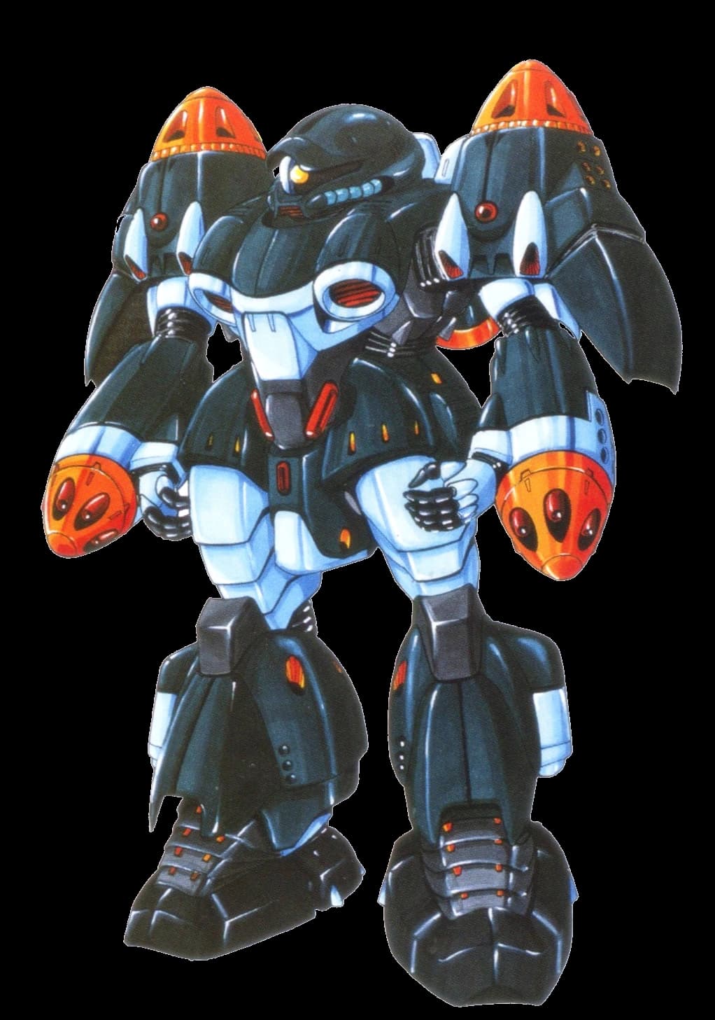 MSM-02 Hydro Test Type — Prototype Amphibious Mobile Suit (Kunio Okawara Collection)