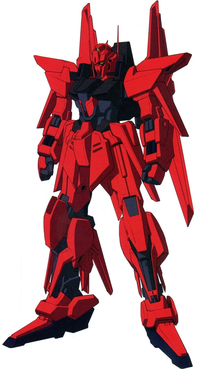 MSN-001-2 Delta Gundam II — Prototype Transformable Mobile Suit (Competition of New Gundam -Red or White-)