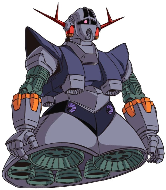MSN-02 Zeong — Prototype Newtype-use Space Mobile Suit (Gundam Behind the Front)