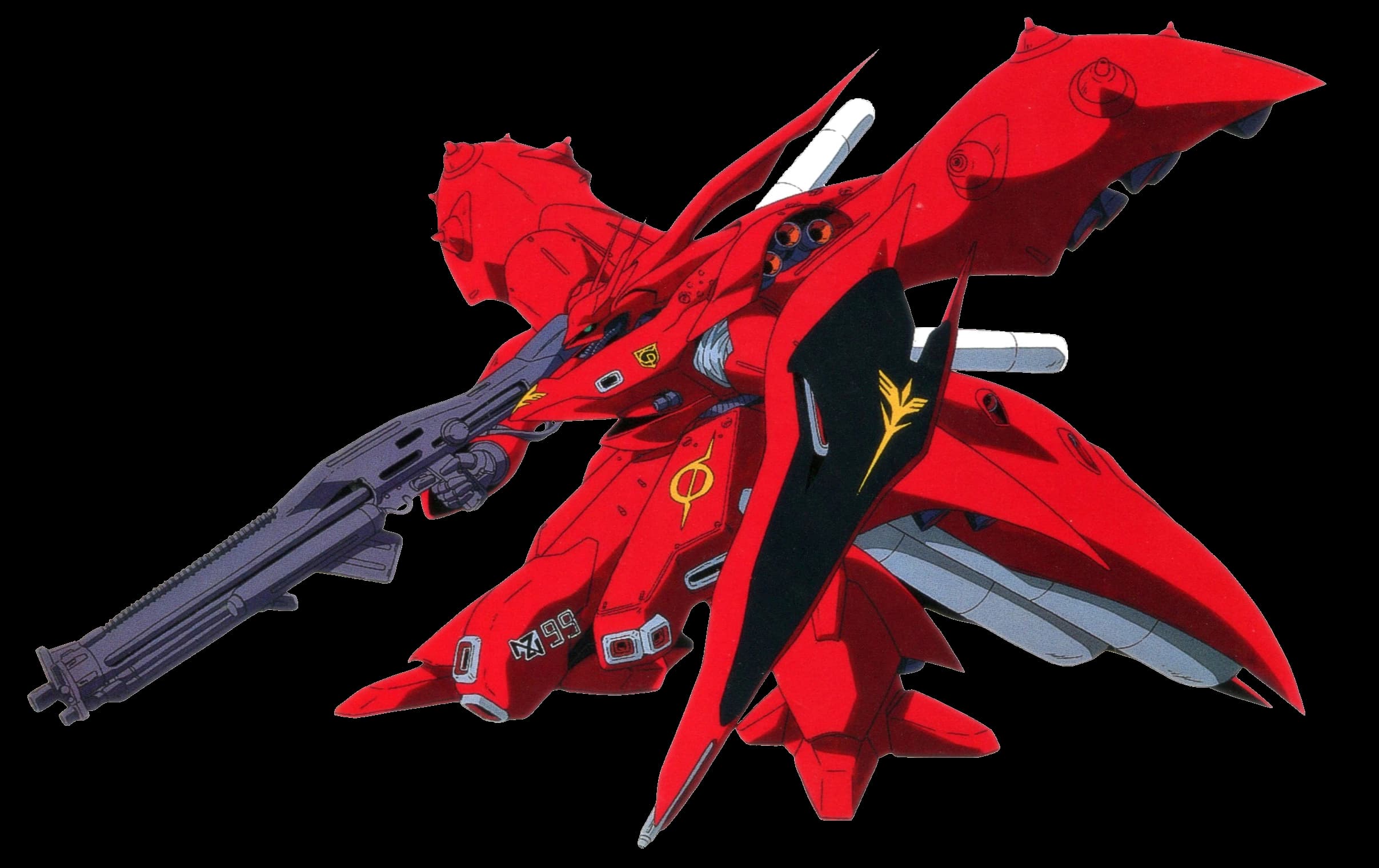 MSN-04 II Nightingale — Neo Zeon Char Aznable's Use Mobile Suit (Universal Century)