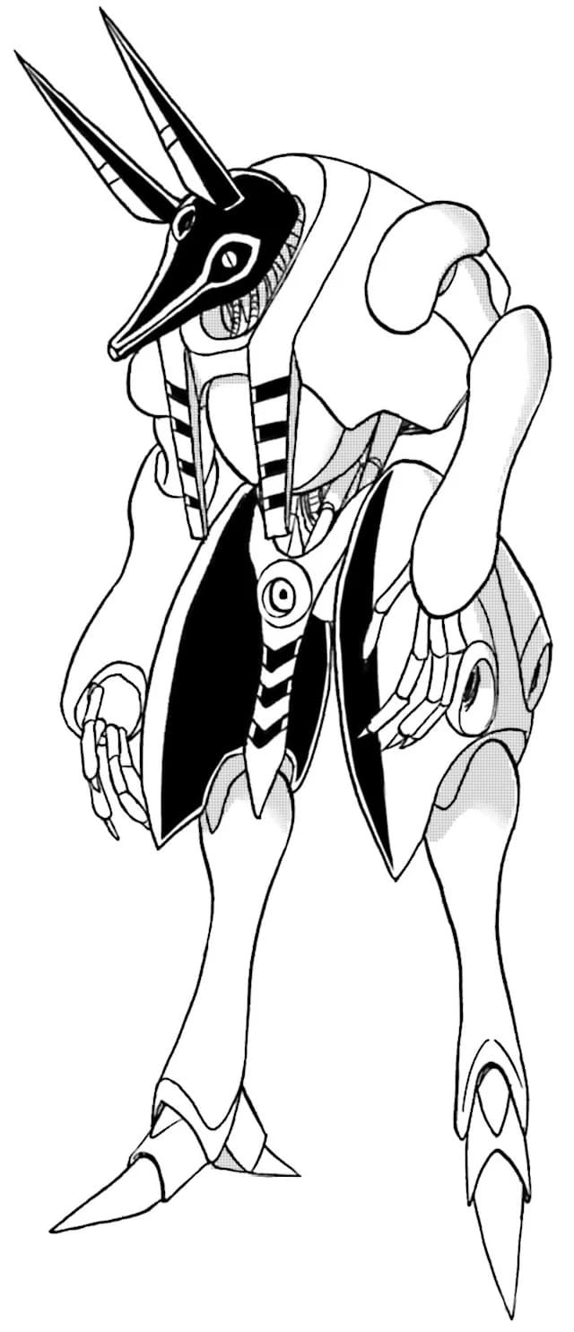 MSUN-01 Anubi — Mobile Suit (Mobile Suit Crossbone Gundam Seeräuber)