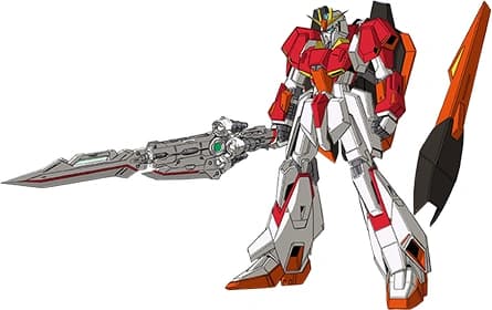 MSZ-006 Zeta Gundam Honoo — Transformable Mobile Suit (Gundam Build Fighters Honoo)