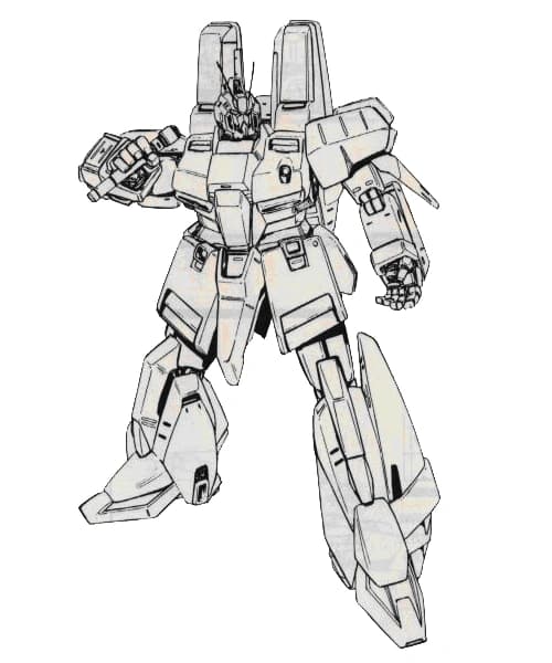 MSZ-007AR Z Another Refined Gundam — Prototype Mobile Suit (Mobile Suit Gundam: The Return of Zeon)