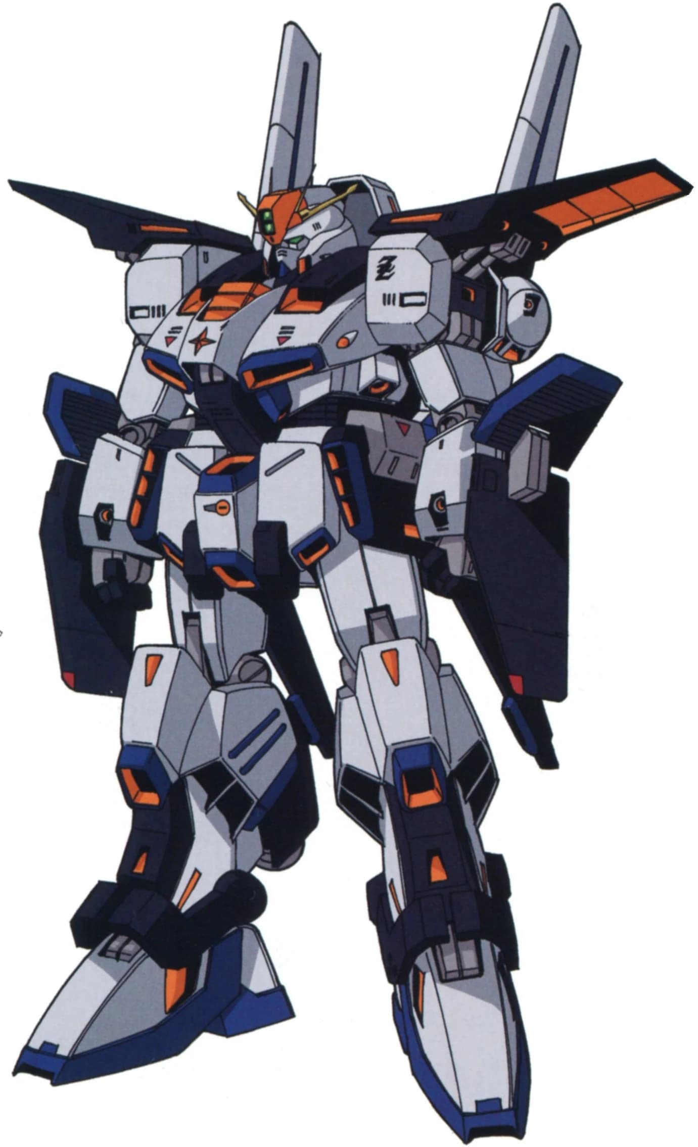 MSZ-009 Prototype ZZ Gundam — Prototype Transformable General-Purpose Mobile Suit (Kunio Okawara Collection)