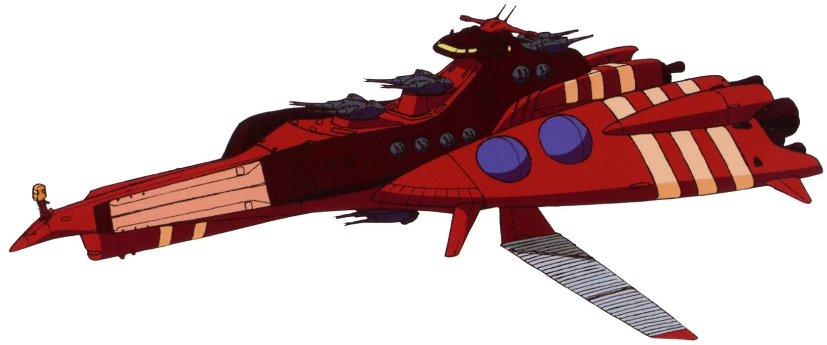 Musaka-class — Limited Production Light Space Cruiser (Mobile Suit Gundam: Char's Counterattack)