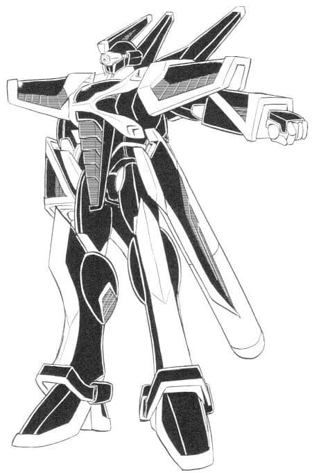 Noel Wraith — Mass Production Transformable Minovsky Drive System-Equipped General-Purpose Mobile Suit (Mobile Suit Crossbone Gundam: Dust)