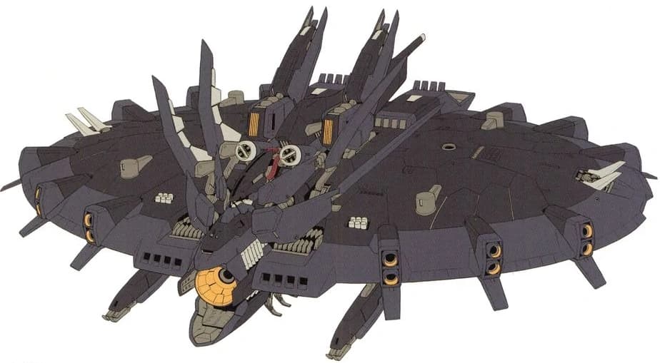 NRX-033 Matabiri — Prototype Mobile Fortress (Advance of Zeta The Traitor to Destiny: Blue Wings of the AEUG)