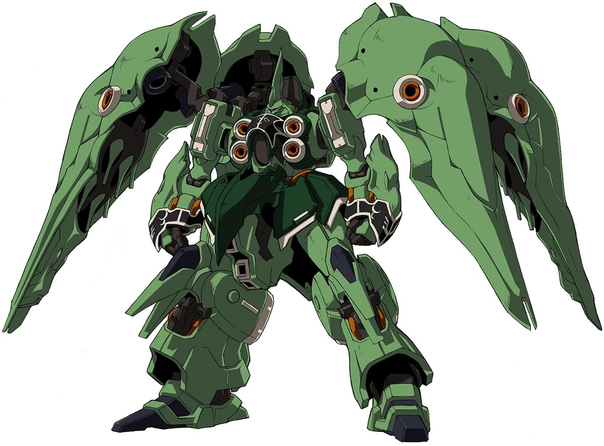 NZ-666 Kshatriya — Prototype Newtype-use Psycho-Frame Heavy Assault Mobile Suit (Mobile Suit Gundam Unicorn)